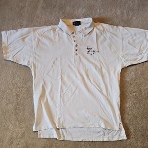 BCOpen  Classic White Polo Shirt for Men